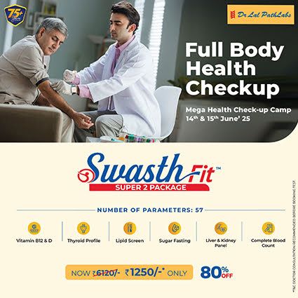 Mega Health Check-up Camp – 14th And 15th June