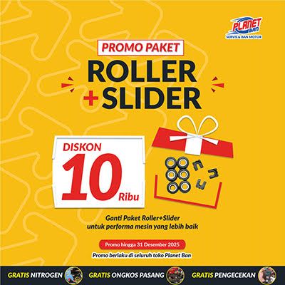 Promo Paket
Roller+slider