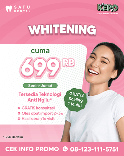 Promo Whitening 699rb