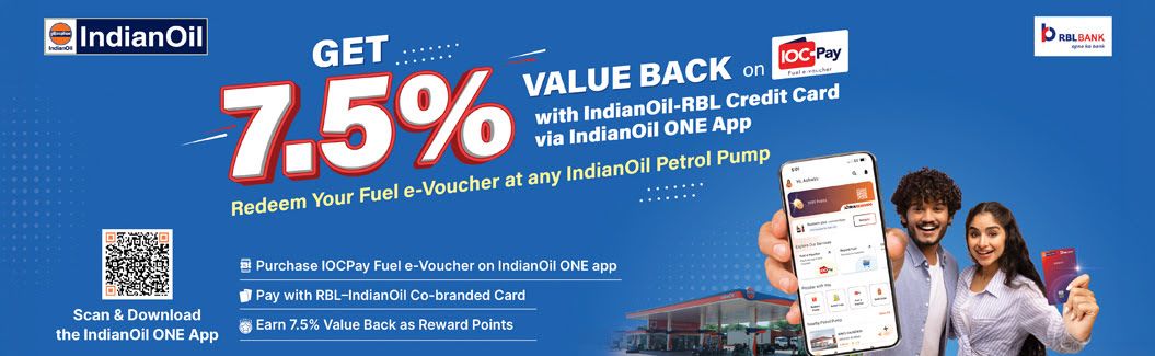 7.5% Value Back On Ioc-pay