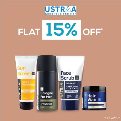 Ustraa- Take Your Men's Grooming Game Up A Notch With A Knockout Deal On Ustraa Essentials