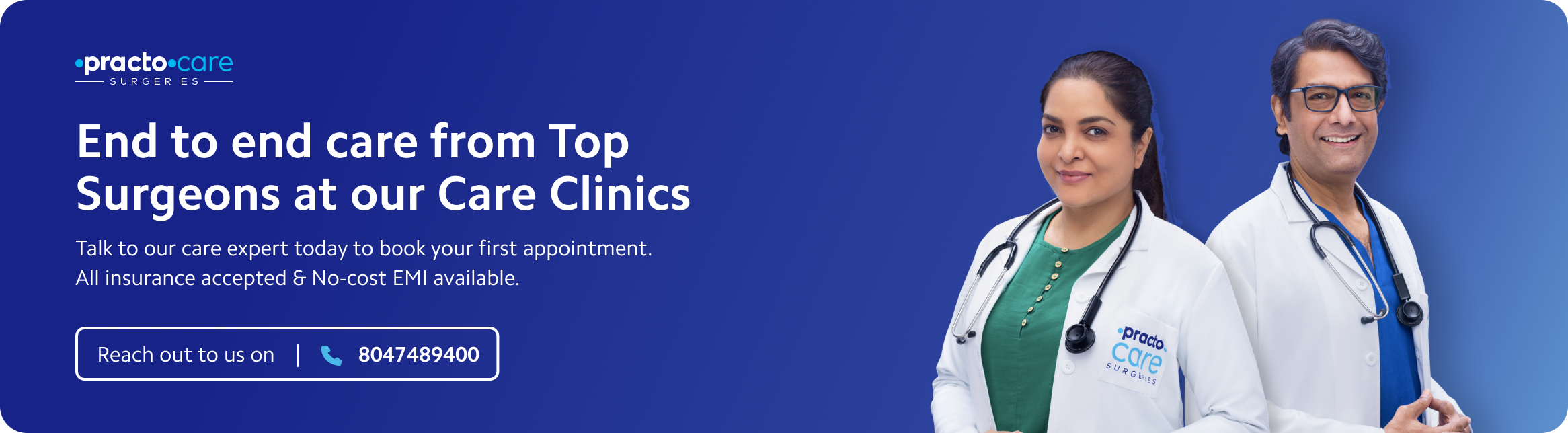 Visit our website: Practo Care Surgeries - Sector 5, Thane