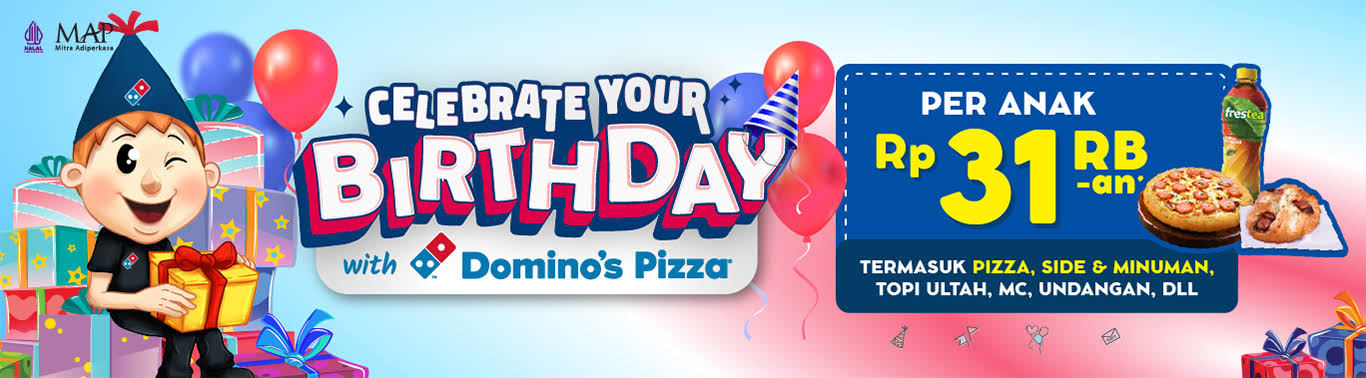 Visit our website: Domino's Pizza - Daerah Khusus Ibukota, Jakarta Selatan