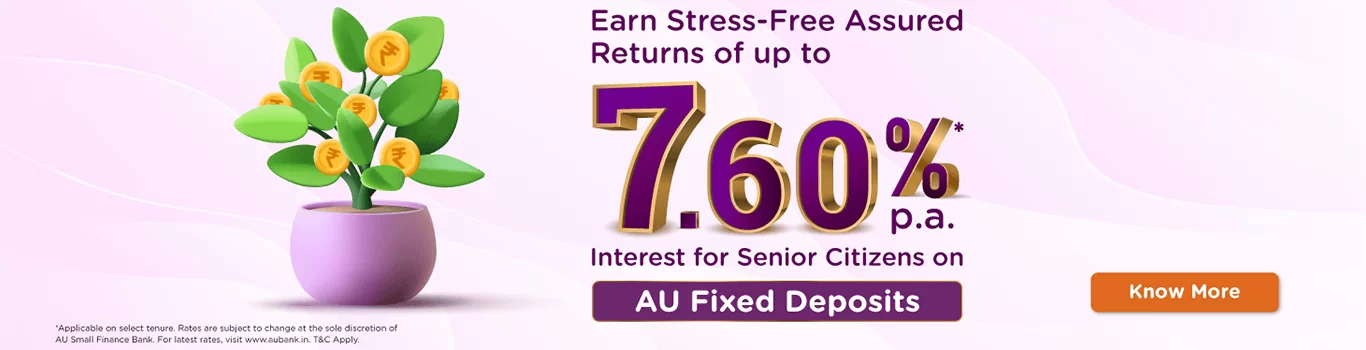Visit our website: AU Small Finance Bank - Mathrivanam, Siddipet